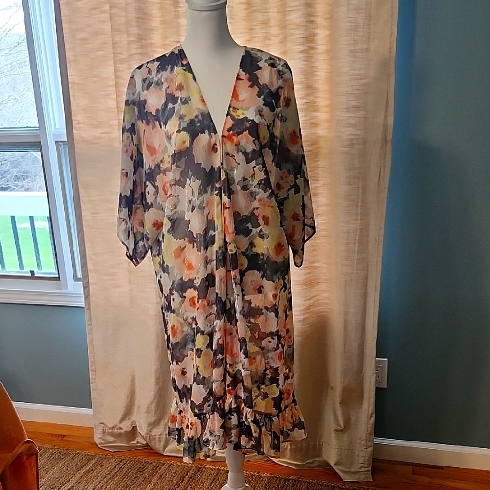 Floral Women's Kimono